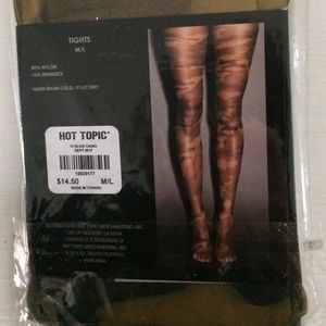Camo tights