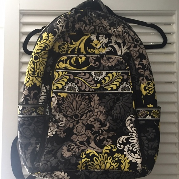 Vera Bradley computer backpack (Baroque pattern)