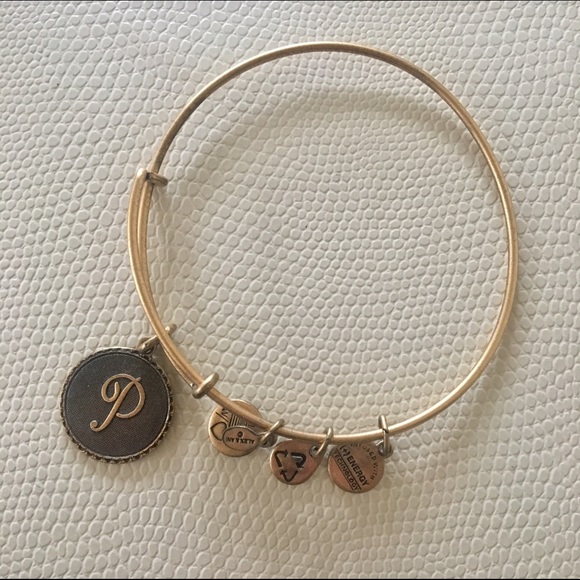 "P" Alex & Ani bracelet