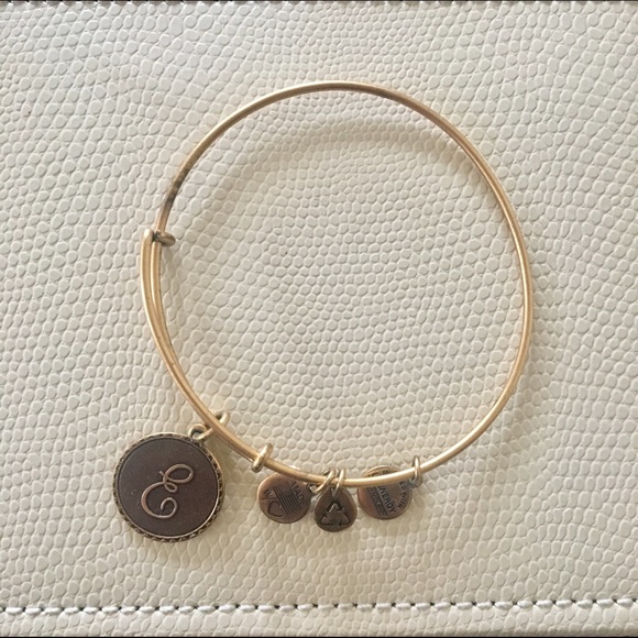 "E" Alex & Ani bracelet