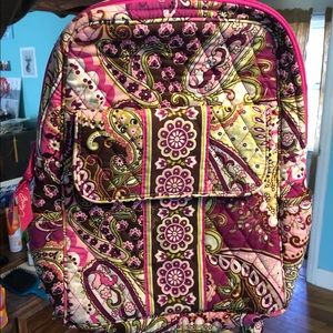 Vera Bradley Very Berry Paisley Mini Backpack
