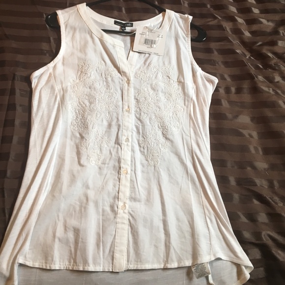 White embroidered Blouse