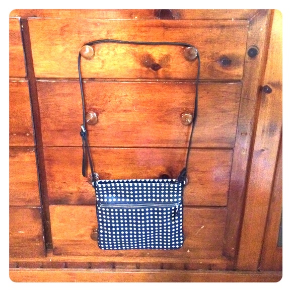 Polka dot purse