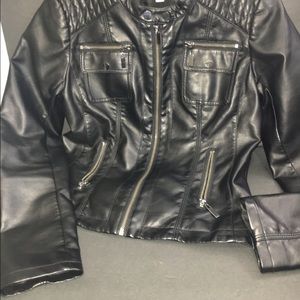 Pleather jacket