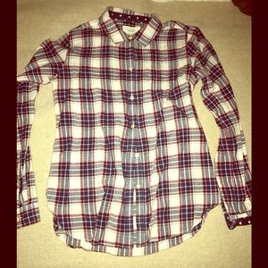 Birds of Paradis by Trovata Plaid Shirt