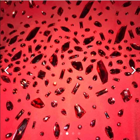 Long Red Dress - Picture 2 of 4