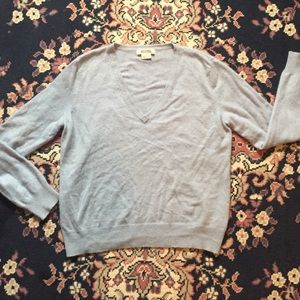 Michael Kors cashmere baby blue sweater