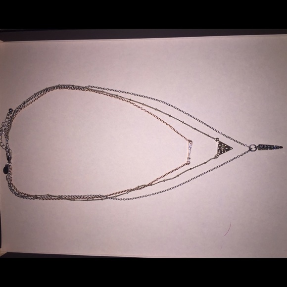 Connected layered necklace from American Eagle