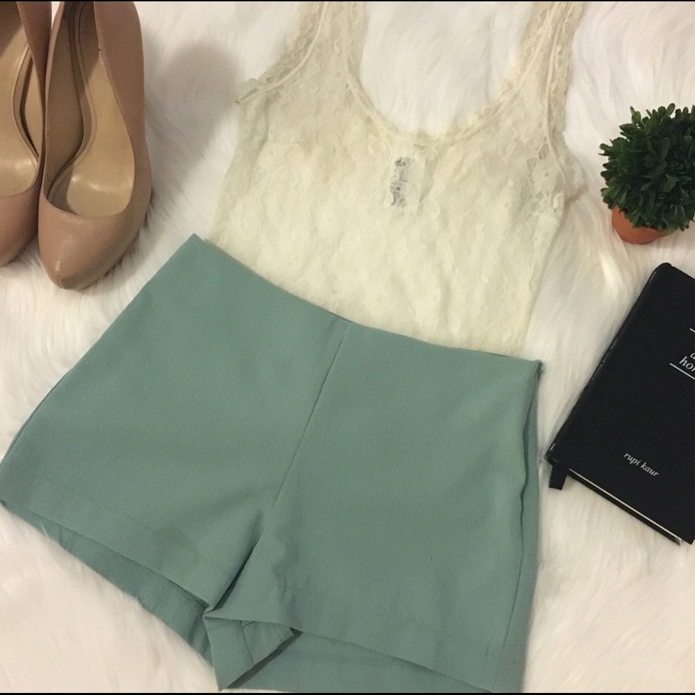  Mint Green Shorts