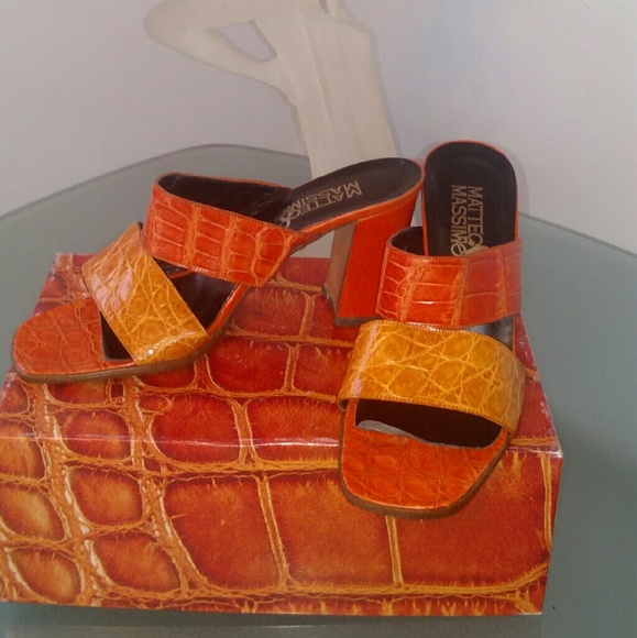 Genuine Alligator Mules