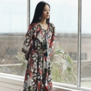 Bohemian island dress