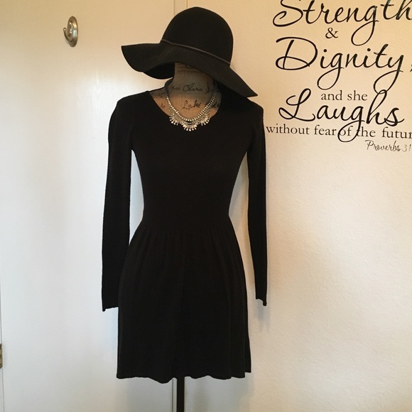 Long Black Sweater