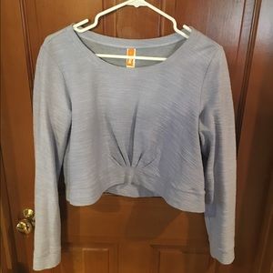 Lucy activewear crop sweatshirt