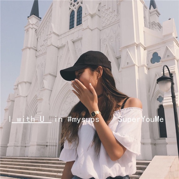 Off the shoulder crop top