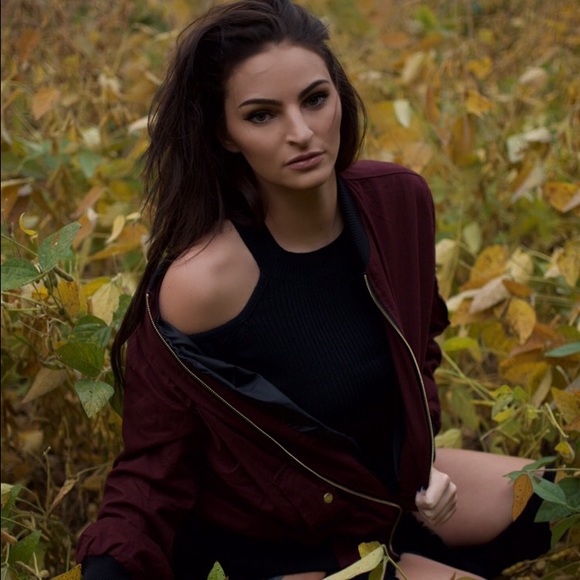 Windsor store oversized bomber jacket