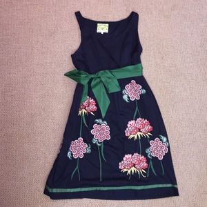 Anthropologie Embroidered Dress