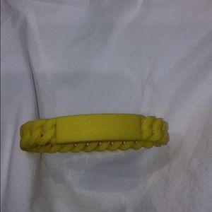 rubber standard supply marc jacobs bracelet yellow