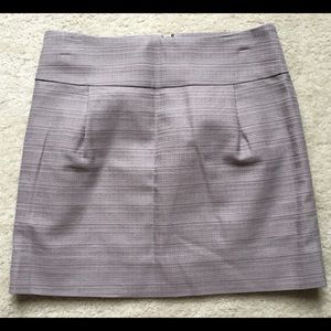 J. Crew gray/taupe mini skirt. 100% cotton