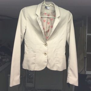 HM Divided • 2 | tan beige fitted blazer jacket