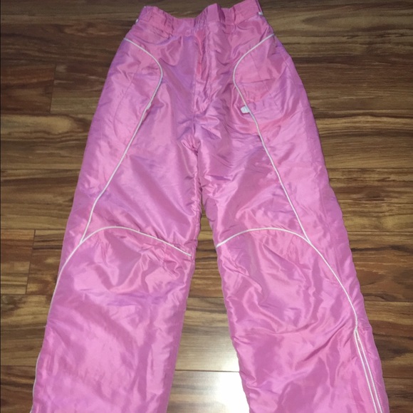 Girls Waterproof Snowpants Size Medium (10/12)