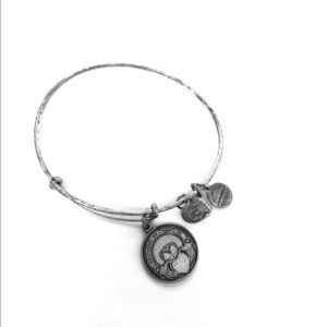 Alex & Ani Claddagh charm bangle.