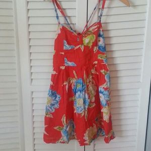 Summery, red Hollister dress
