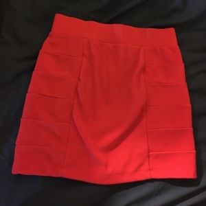 Red Mini Skirt ✨