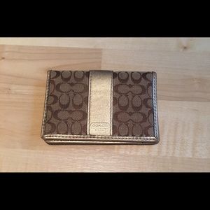 Coach card wallet
