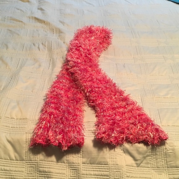 Pink scarf