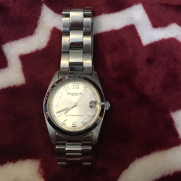 Kenneth Cole silver watch