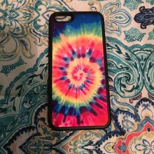 iPhone 6 glittery tye dye phone case ✨