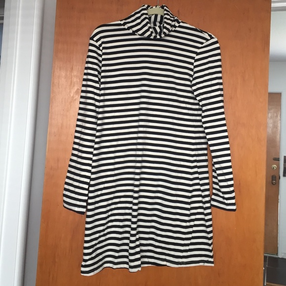Striped tunic dress