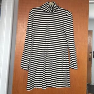 Striped tunic dress