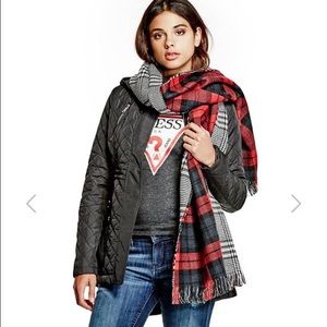 Plaid Guess Scarf