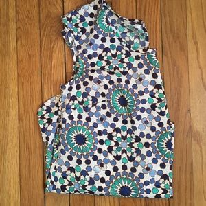 BNWOT Printed Career Top