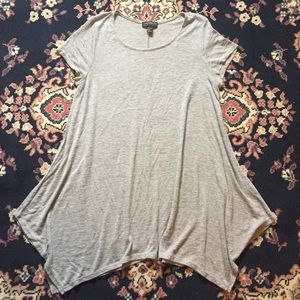 Forever21+ grey swing top