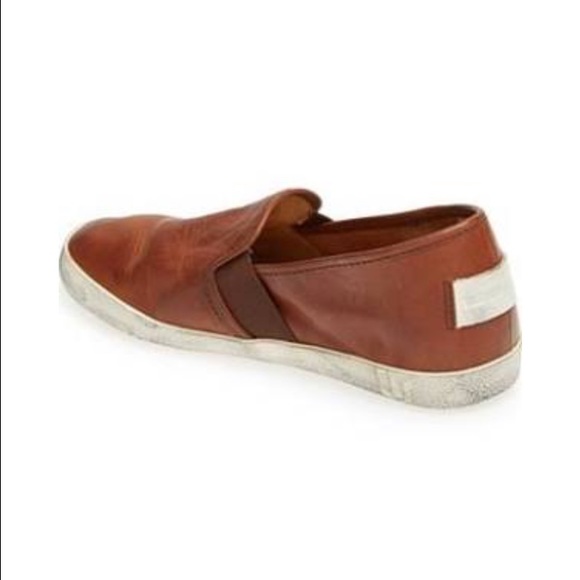 Frye Dylan Slip On in Cognac 9 1/2 - Picture 2 of 3