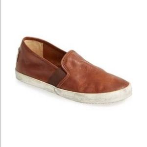 Frye Dylan Slip On in Cognac 9 1/2