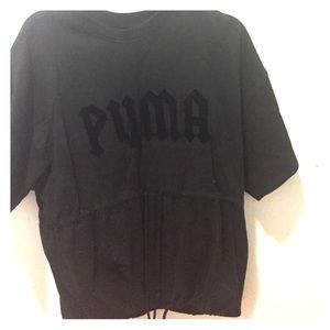 Fenty oversized drawstring Tshirt