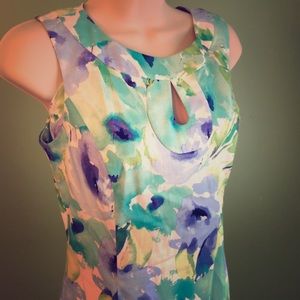 Watercolor Chaps Dress