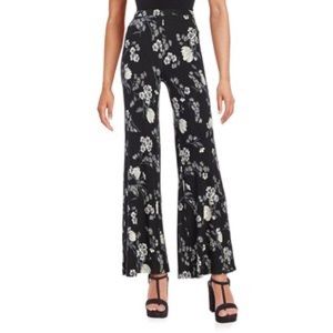 BB DAKOTA Floral Wide Leg Pants