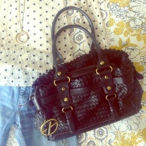 Francesco Biasia Woven Purse