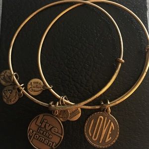 LAST CHANCE!!!!Alex & ani gold bracelets 2 for $19