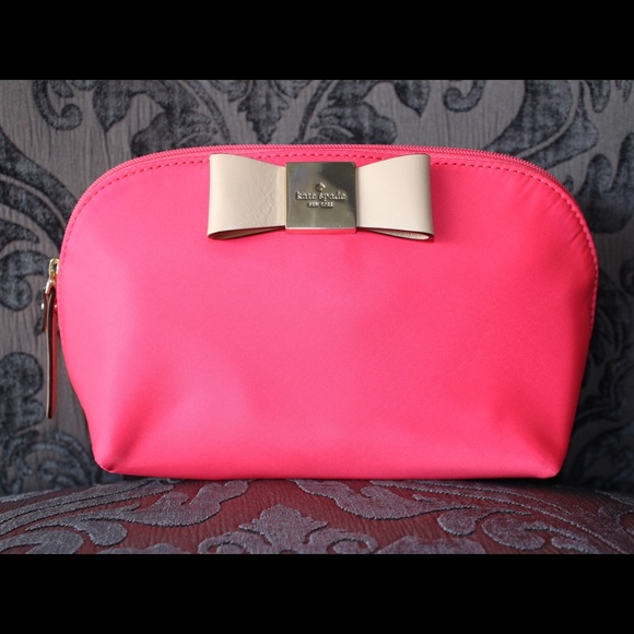 Kate Spade Pink Cosmetic Bag