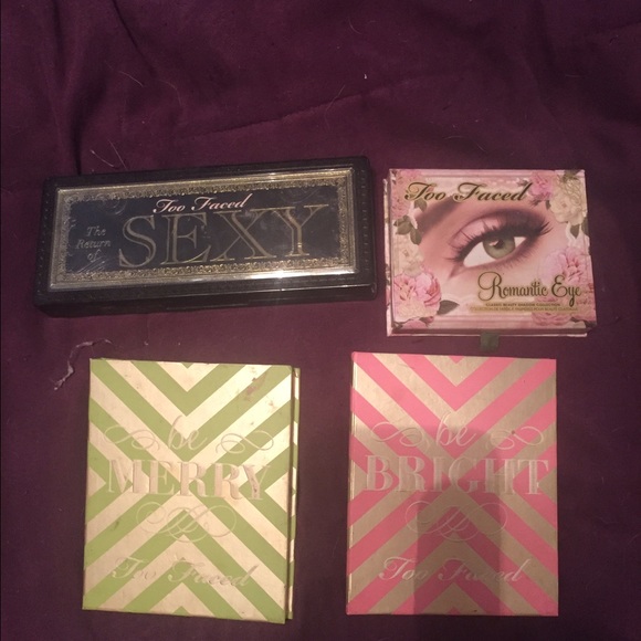 Too Faced palettes