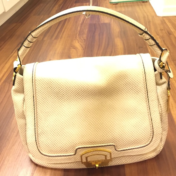Joelle Hawkens De Gaullle Shoulder Bag, Champagne
