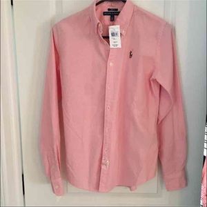 pink Polo Ralph Lauren button up