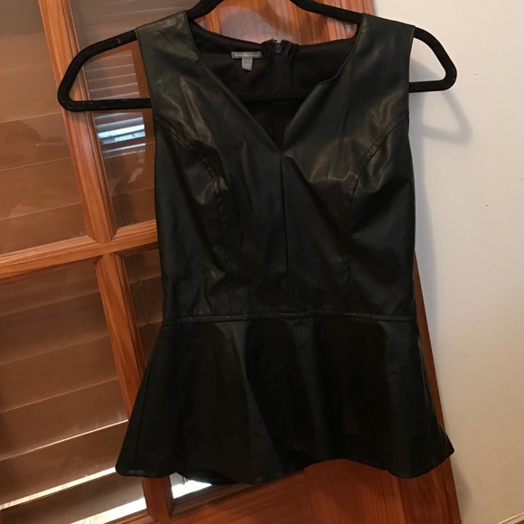 Leather top