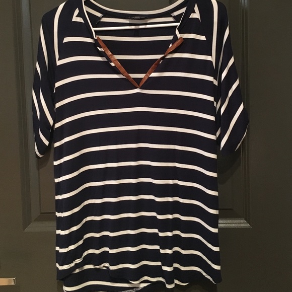 Striped Navy Tunic