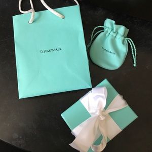 Tiffany and Co. box and bags
